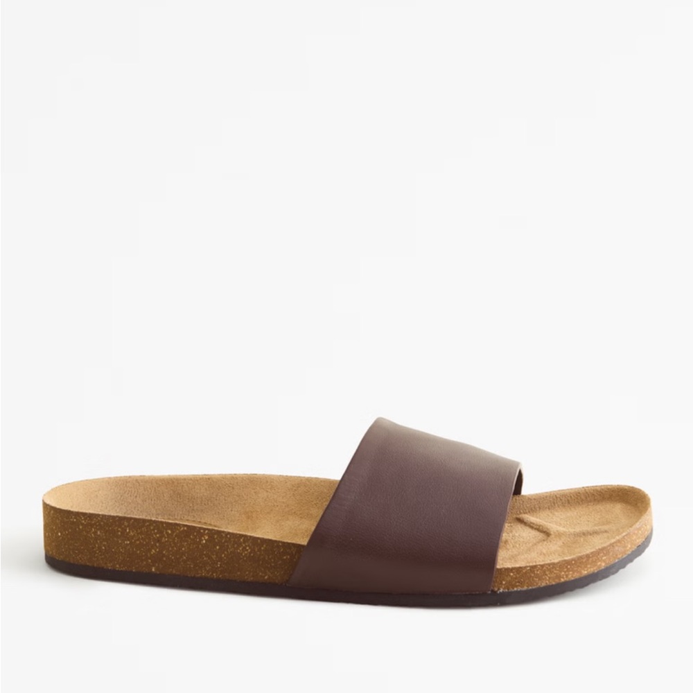 Abercrombie Men’s Cork Slides - Picture 2 of 3